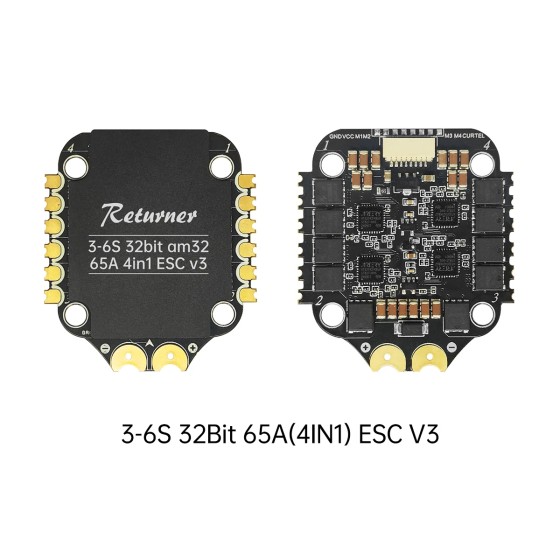 Wholesale Price Original Brother Hobby 3-6s 32bit Am32 65A 4IN1 ESC V3 for Drone Model Drones Accessories